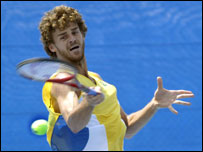 O tenista Gustavo Kuerten (foto Evandro Teixeira/COB)