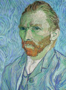 Vincent Van Gogh, self portrait, 1889