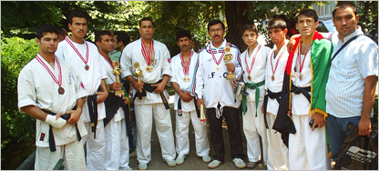 تيم کاراته افغانستان