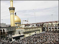 مراسم اربعین در کربلا