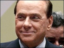 Silvio Berlusconi, primeiro-ministro da Itália (arquivo)