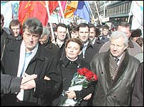 Ющенко, Тимошенко і Мороз