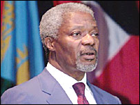 संयुक्त राष्ट्र महासचिव कोफ़ी अन्नान