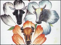 درې غوايان او ليوه