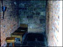 Derby Gaol: Condemned man's cell