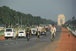 View towards India Gate , New Delhi
