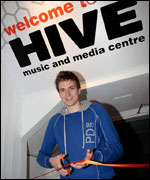 Radio 1's Greg James opens the centre