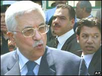 O presidente palestino, Mahmoud Abbas