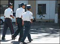 Ўзбек милиционерлари