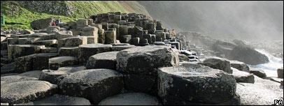 北爱尔兰的巨人堤道