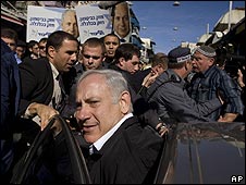 Netanyahu faz campanha em Jerusalém