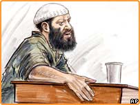 मुसावी पर मुक़दमे का एक दृश्य