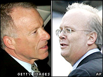 Lewis Libby e Karl Rove 