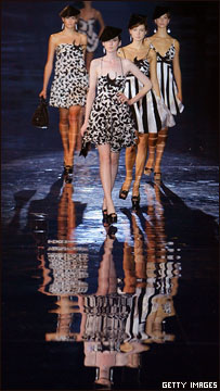 伦敦时装周模特 