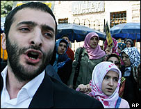 Manifestação na Turquia