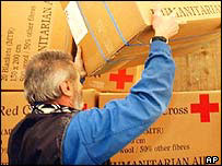 Trabalhador da Cruz Vermelha