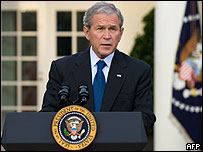 O presidente dos Estados Unidos, George W. Bush (arquivo)