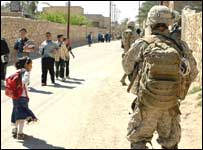 Soldado americano em Haditha