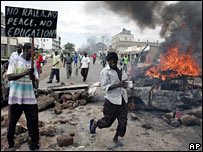 Biểu tình ở Kisumu