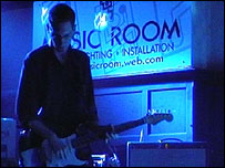 Chris from Vanity Press performs live