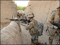 نیروهای ائتلاف در هلمند