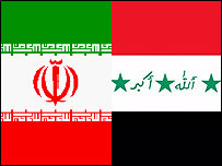 پرچم ايران و عراق