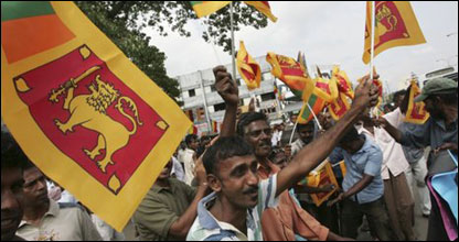 End of the war was celeberated by many