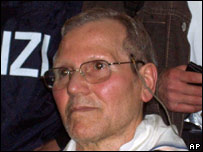 Bernardo Provenzano está preso na região central da Itália