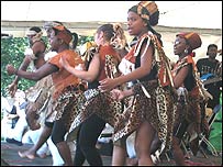 दक्षिण अफ्रीका का नृत्य