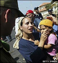 Guş Katif'teki bir yerleşim birimi