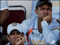 राहुल द्रविड़ और वीरेंदर सहवाग