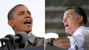 Các ứng viên Obama và Romney