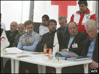 राहत संस्थाओं के प्रतिनिधि