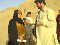 زينب رضايی ريس شورای انکشافی باميان 