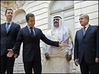 Tổng thống Pháp và tổng thống Syria, Lebanon 