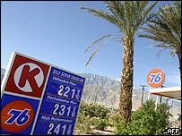 امریکہ میں پیٹرول پمپ