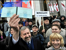 Оппозиционный кандидат в президенты Белоруссии Андрей Санников