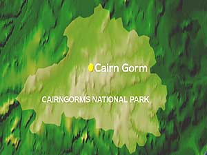 Cairngorms map