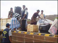 Displaced civilians in Jaffna
