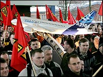 Airbus işçileri