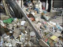 Nơi đổ rác trên đường phố