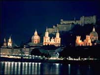 Thành Salzburg, quê hương Mozart