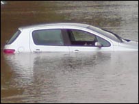 Enchente na Grã-Bretanha