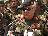 عبدالرحيم وردک وزير دفاع افغانستان