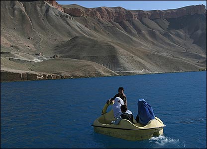  قايقرانی در بند امير باميان
