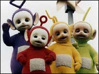 儿童喜爱的"天线宝宝"