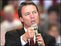 Democrat John Edwards  
