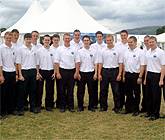 Hogia'r Berfeddwlad (ardal yr hen Sir Clwyd) enillwyr y gystadleuaeth Parti Cerdd Dant Deulais dan 25 oed a heb fod dros 20 mewn nifer