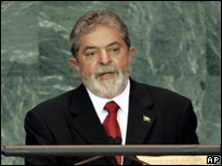 O presidente Luiz Inácio Lula da Silva