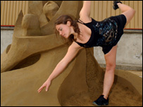 Dancer Rhiana Laws from Far Flung Dance company